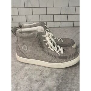 Billy Footwear High Top Sneakers Youth 6 Classic Lace Up Adaptive Shoes